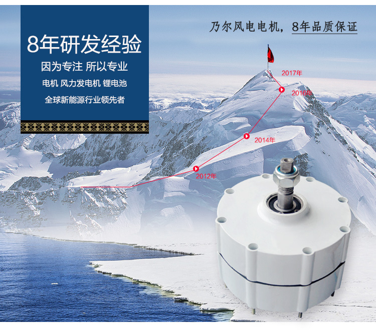 300-600W永磁發(fā)電機(jī)