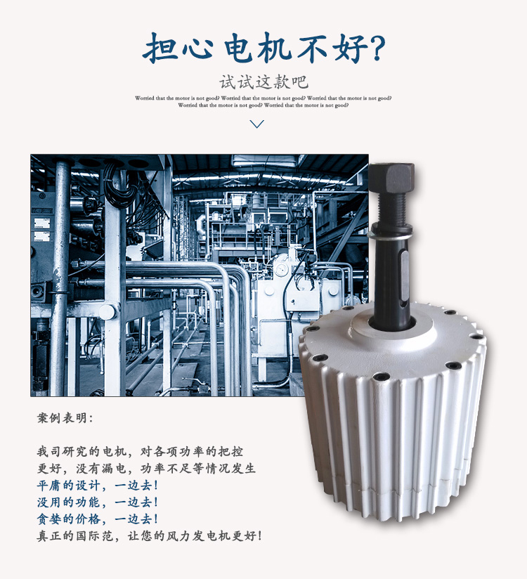 800-3kw永磁發(fā)電機