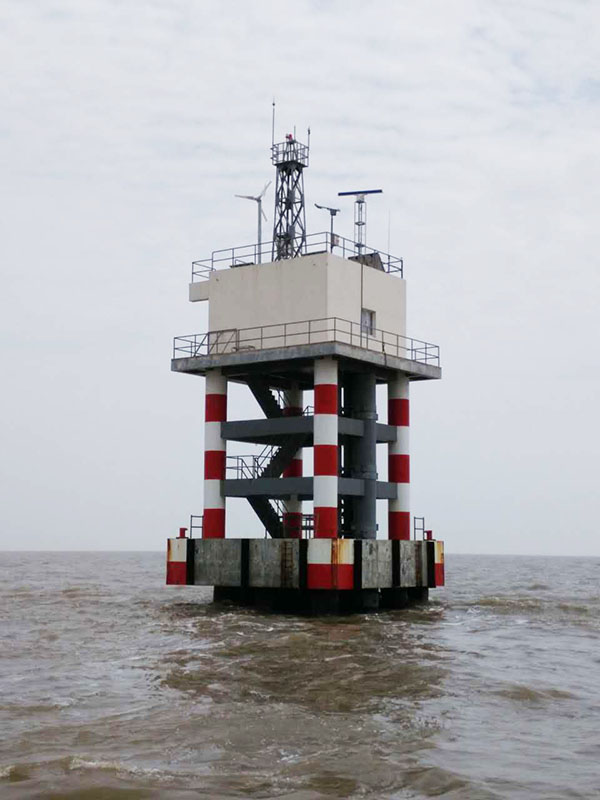 黃海海洋呂四港監控